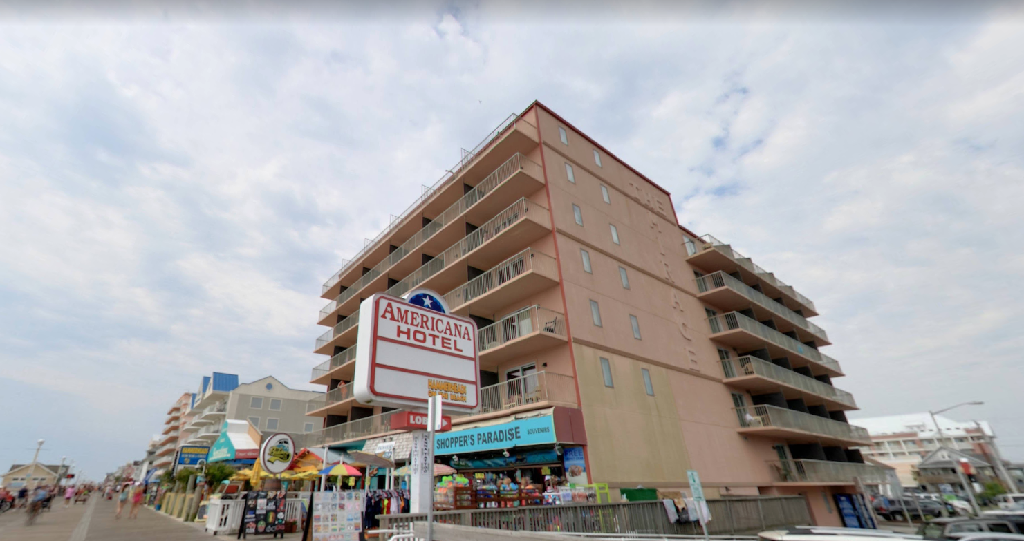 Americana Hotel Boardwalk Оушън Сити Екстериор снимка